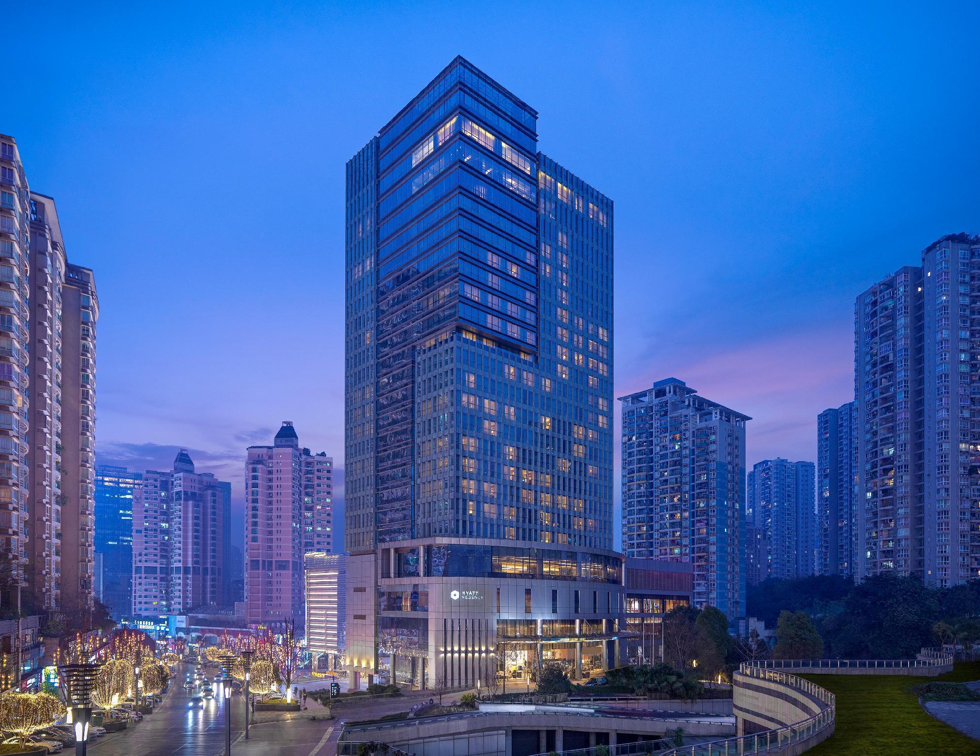 Hyatt Regency Chongqing Hotel Exterior foto